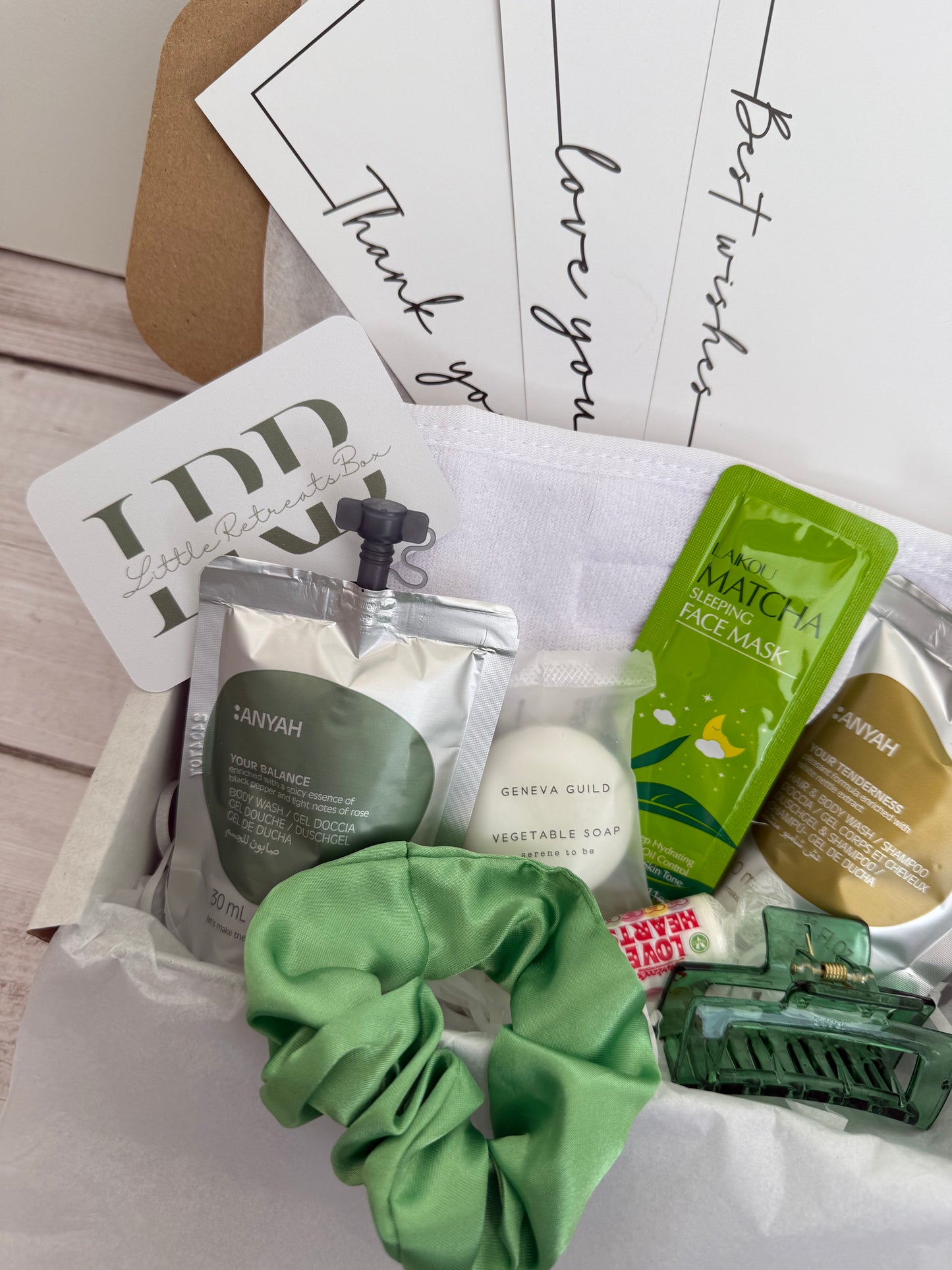 Green Glow Pamper Box