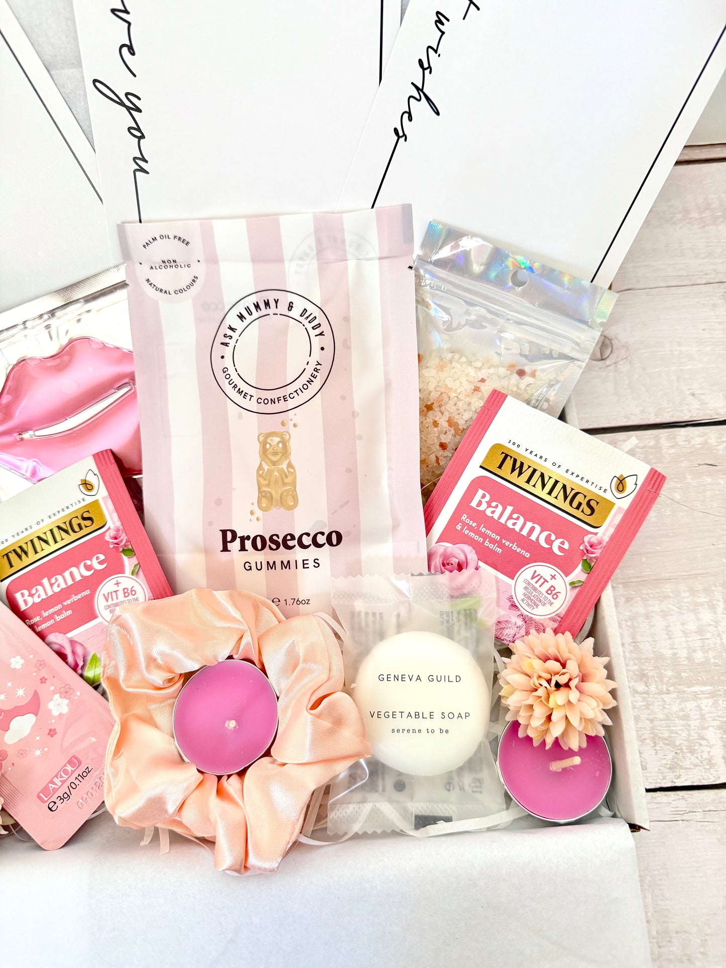 Blushing Bubbles Letterbox Gift