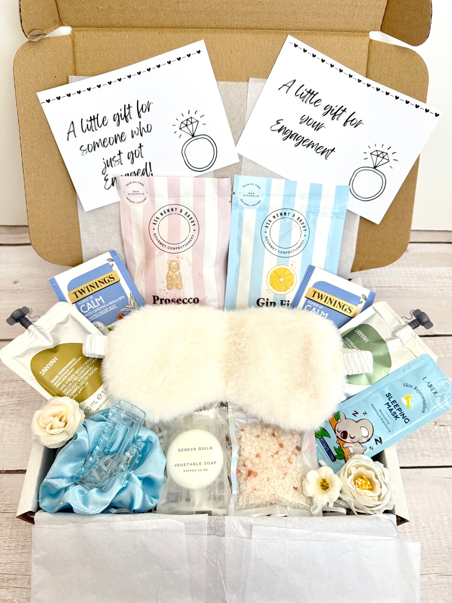 Luxury 'Something Blue' Engagement Pamper Box