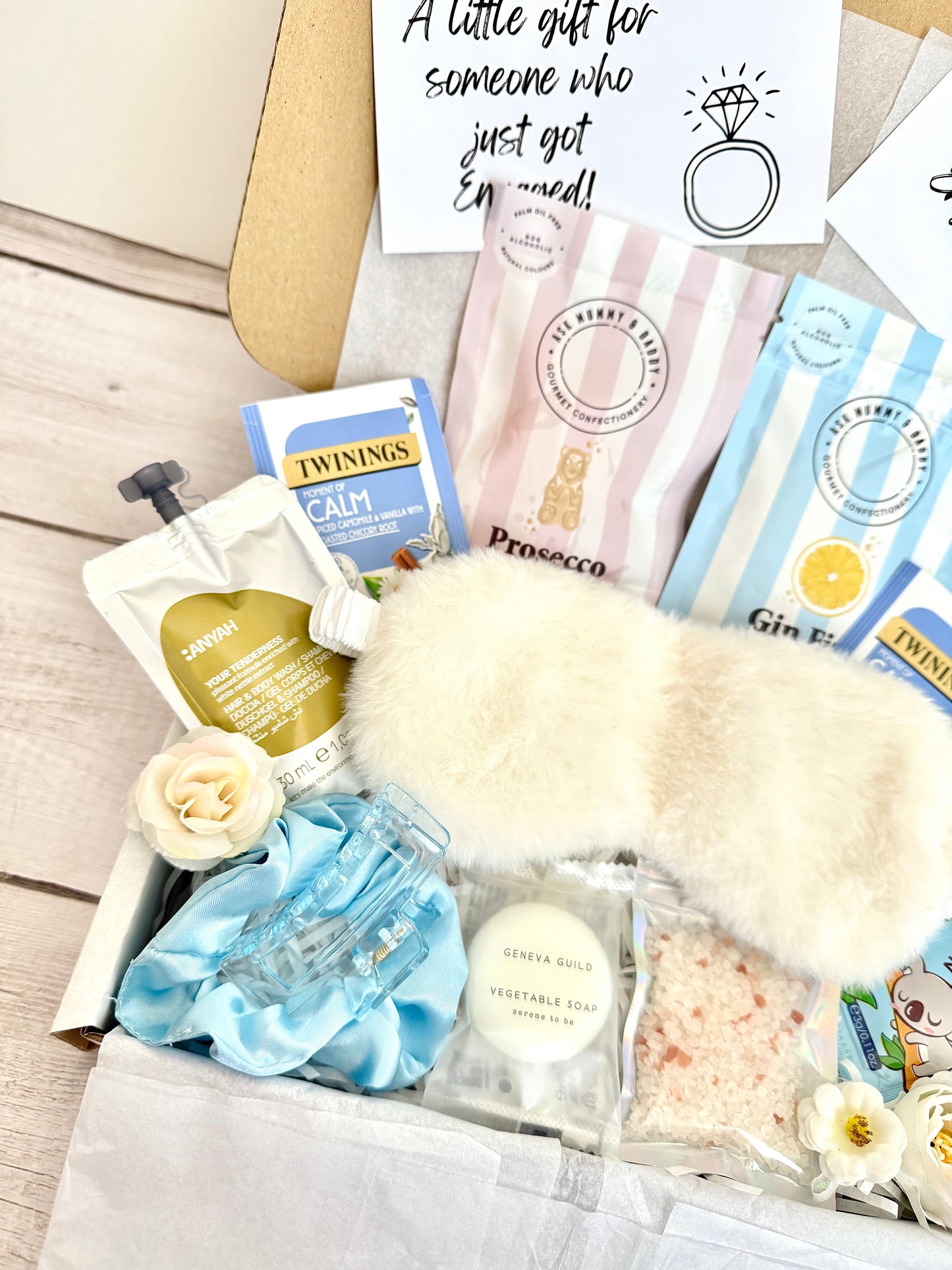 Luxury 'Something Blue' Engagement Pamper Box