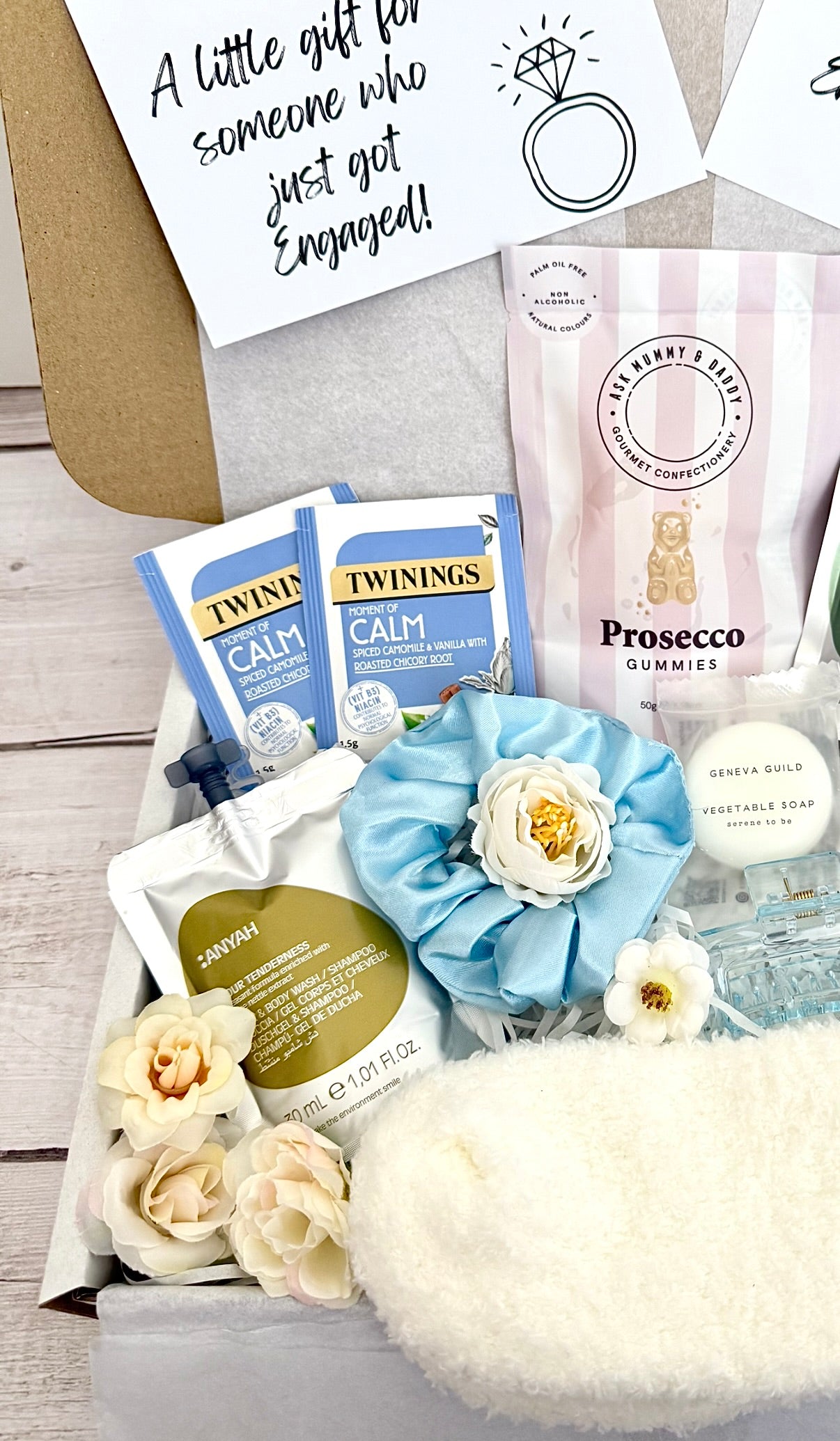 Large 'Something Blue' Engagement Pamper Box