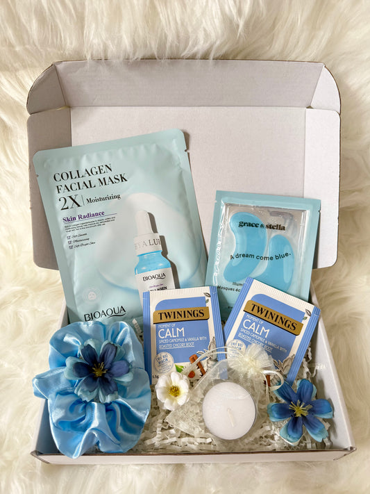 Bride to be Something Blue Pamper Box