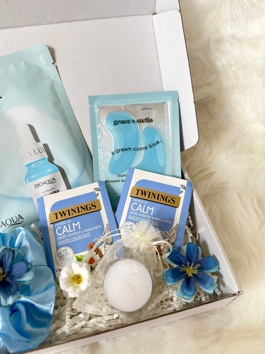 Bride to be Something Blue Pamper Box