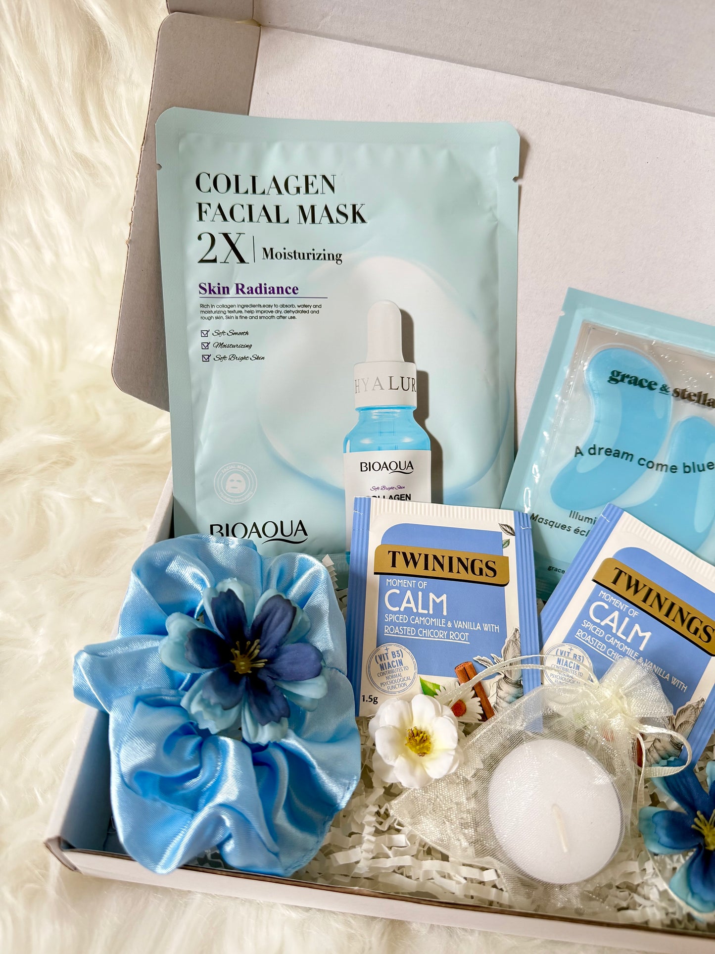 Bride to be Something Blue Pamper Box