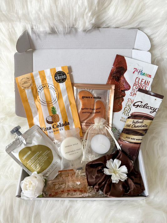 Bronze Happy Birthday Pamper Box
