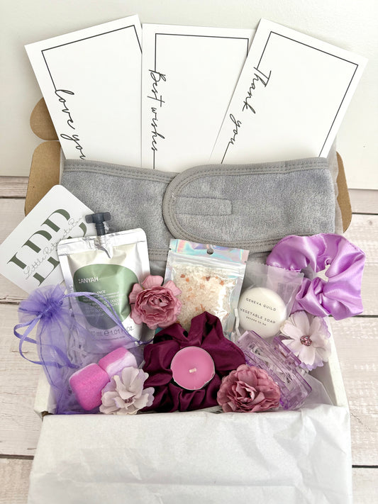 Colour Me Purple Pamper Box