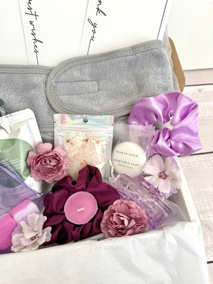 Colour Me Purple Pamper Box