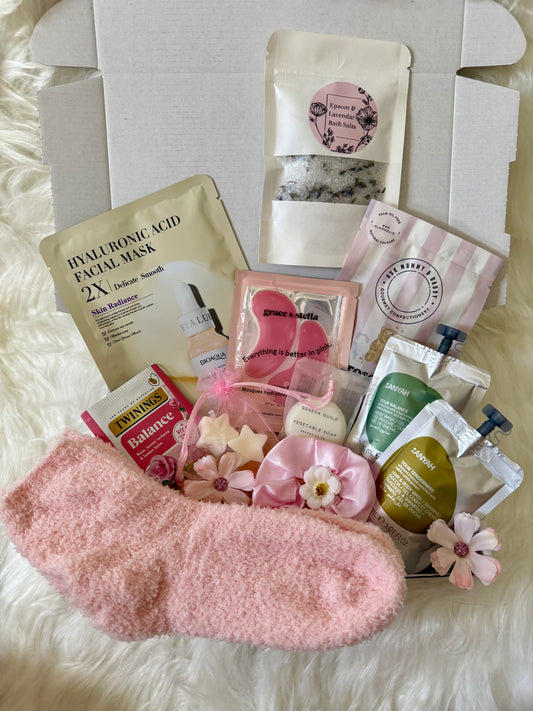 Pink Spa Pamper Gift Box