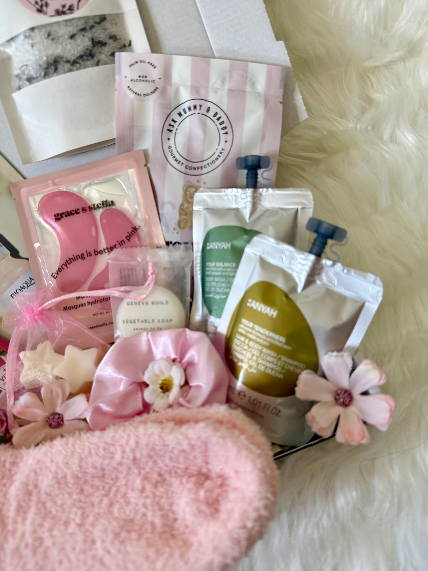 Pink Spa Pamper Gift Box