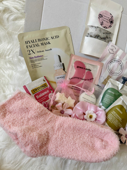 Pink Spa Pamper Gift Box
