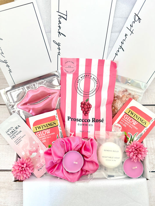 Glow like Rosé Letterbox Gift