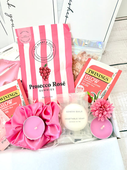 Glow like Rosé Letterbox Gift