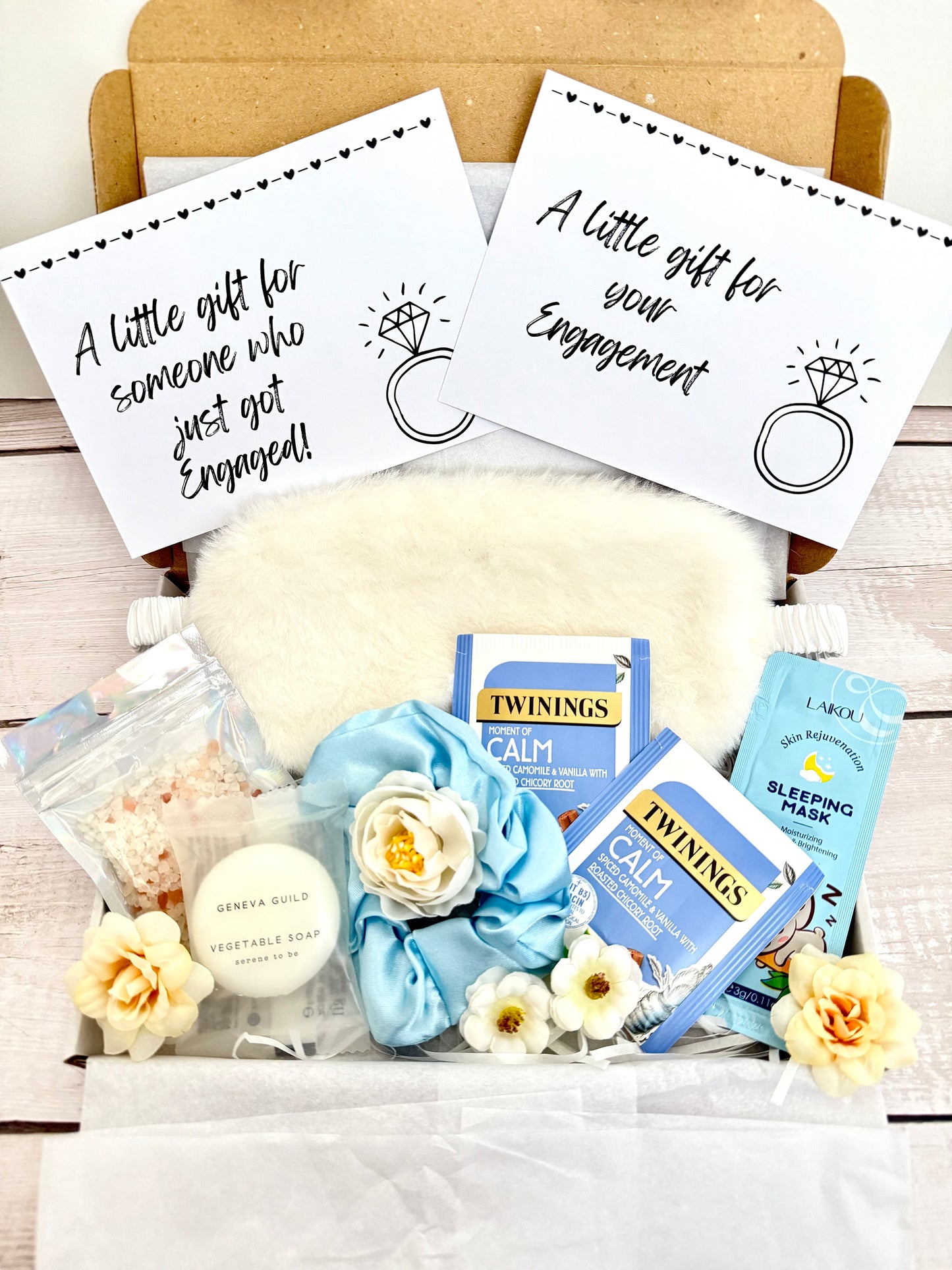 'Something Blue'  Engagement Letterbox Gift