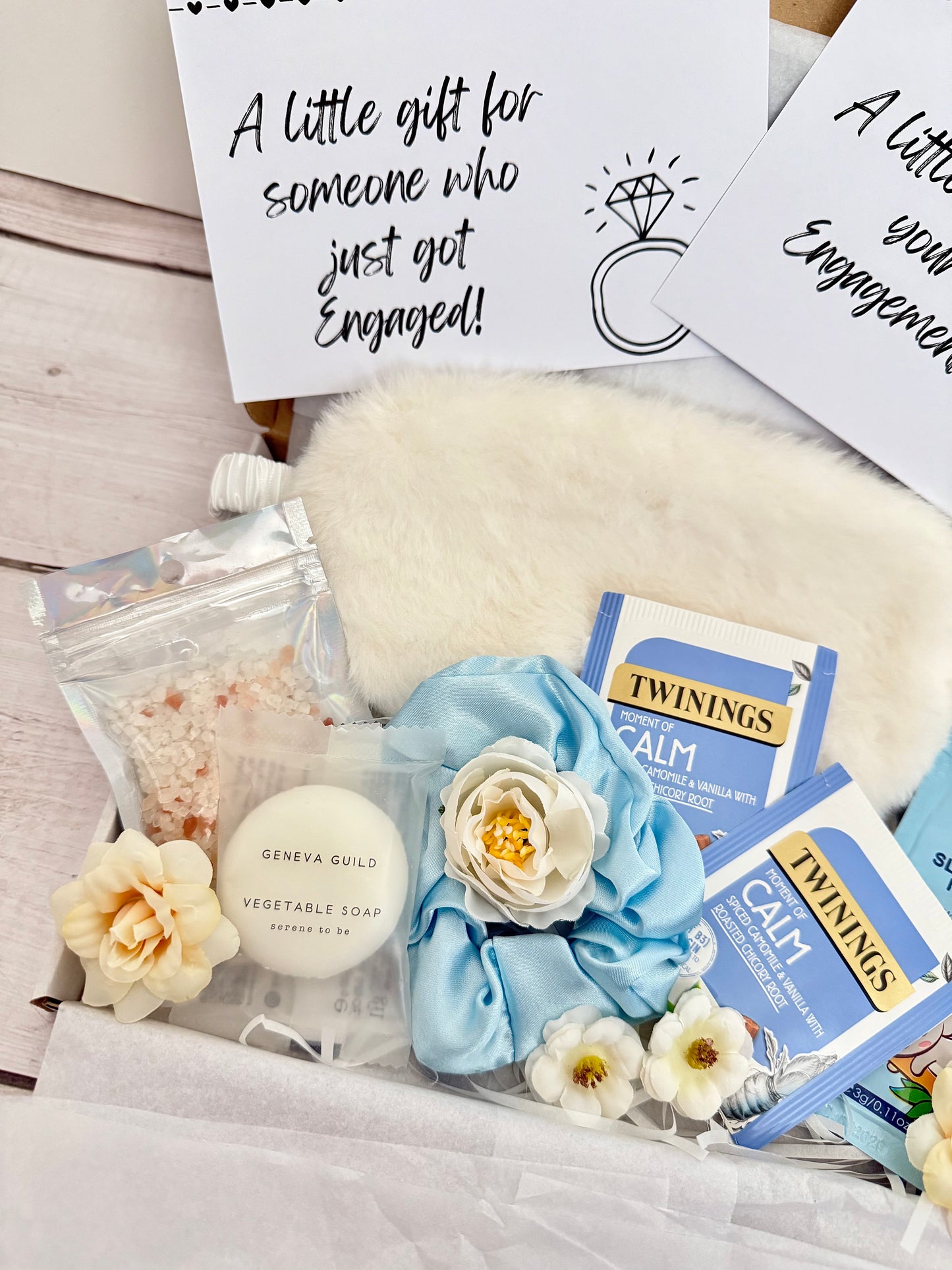 'Something Blue'  Engagement Letterbox Gift