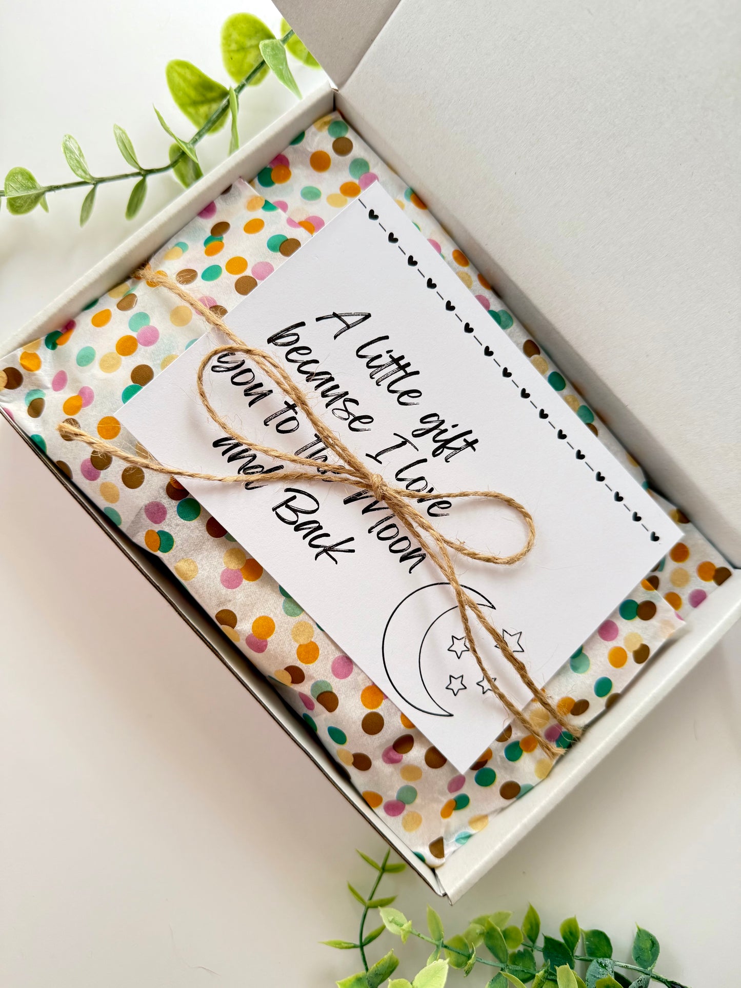 I Love You to the Moon and Back Pamper Box