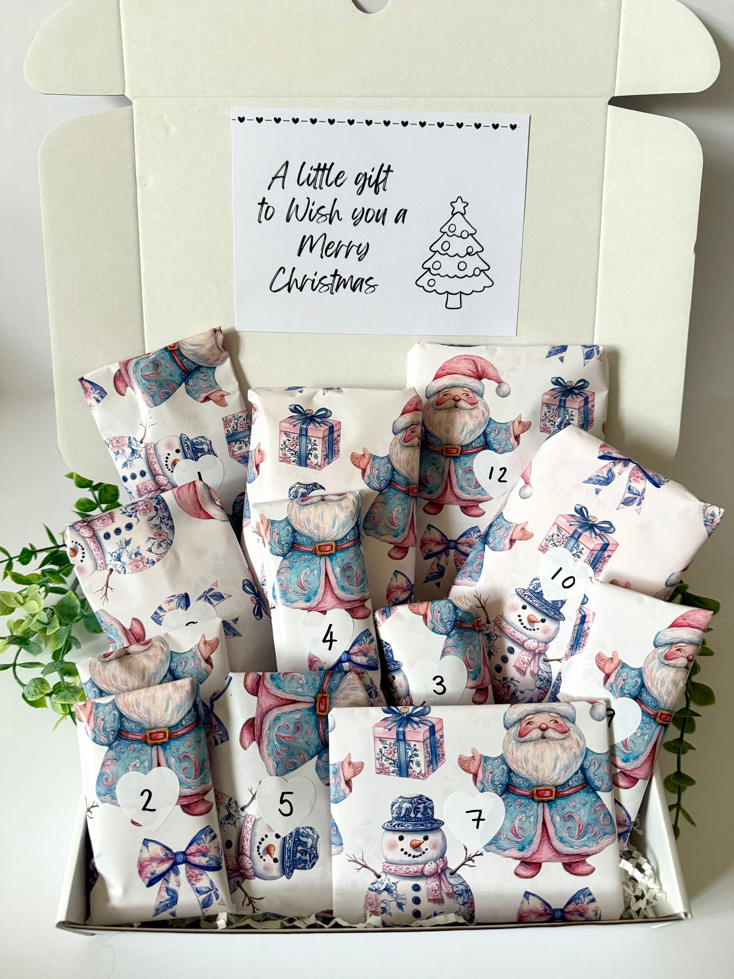 Pink Pamper Beauty 12 Day Christmas Advent Calendar