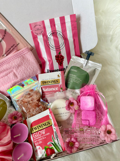 Pink Spa Pamper Gift Box