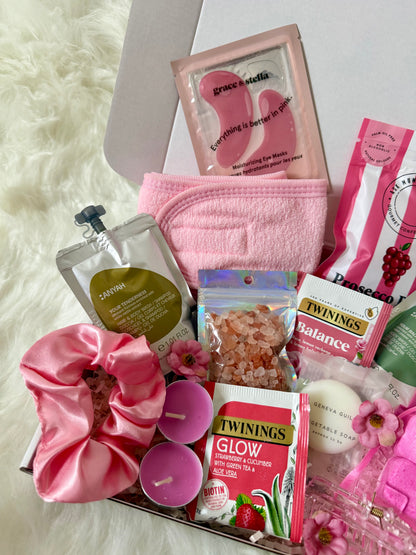 Pink Spa Pamper Gift Box