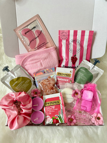 Pink Spa Pamper Gift Box